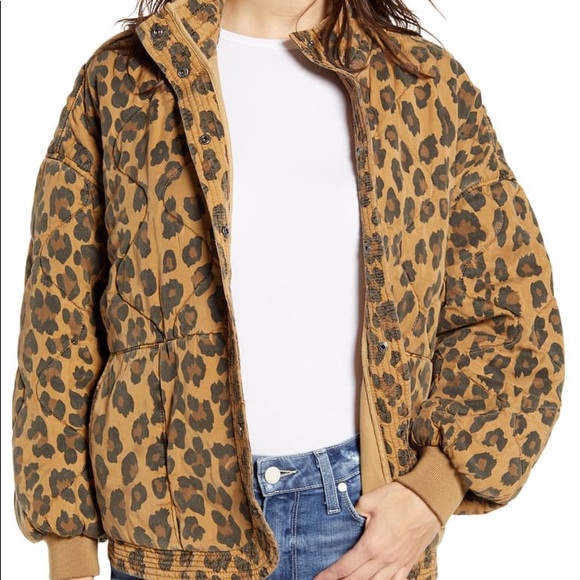 SOLD OUT BLANKNYC Leopard print jacket - Picture 1 of 4